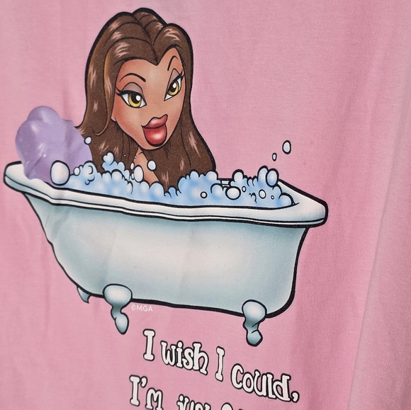 Cakeworthy x Bratz Pink So Busy Crop Tank Top Size 3XL - Picture 6 of 8